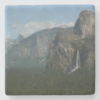 Posavasos De Piedra Cascada Bridalveil y Half Dome en Yosemite