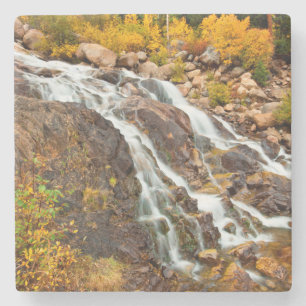 Posavasos De Piedra Cascada en el Parque Nacional Grand Teton