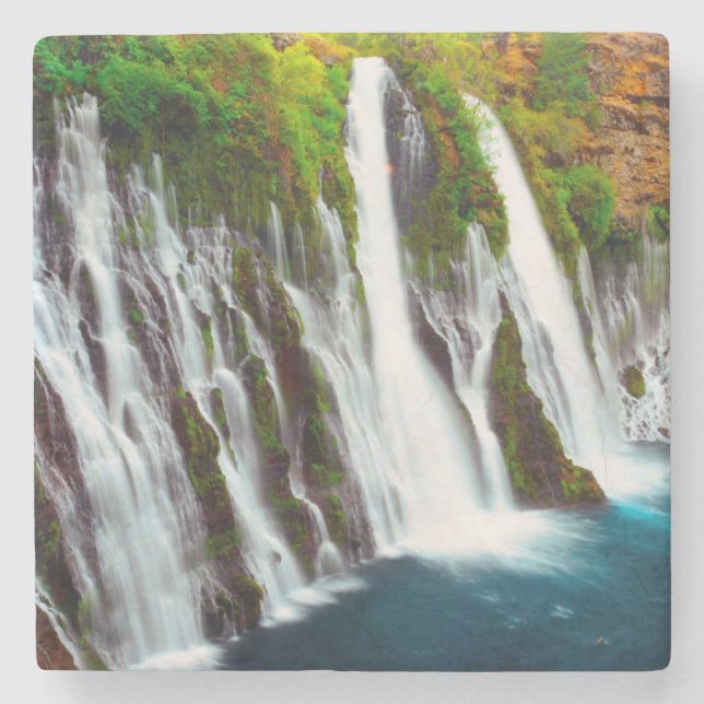 Posavasos De Piedra Cascadas Burney, Mcarthur-Burney Falls Memorial (Anverso)