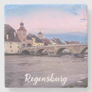 Posavasos De Piedra Casco histórico de Regensburg, Alemania