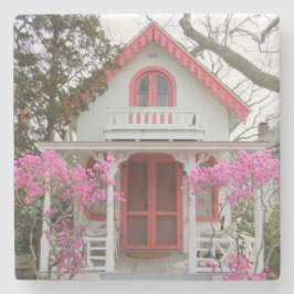 Posavasos De Piedra Castillo de primavera y victoriana - Viñedo de Mar