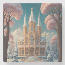 Posavasos De Piedra Castillo de Sueños de Whispering