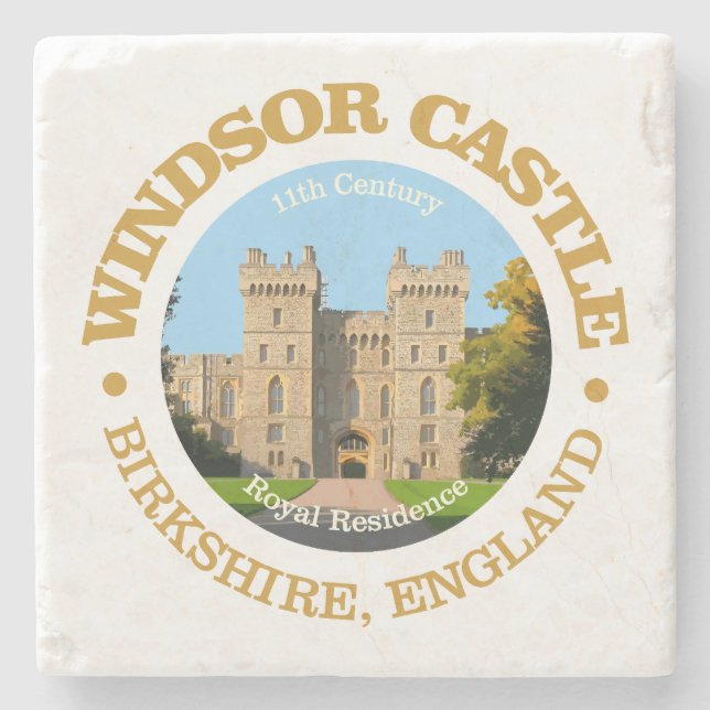 Posavasos De Piedra Castillo de Windsor (Anverso)