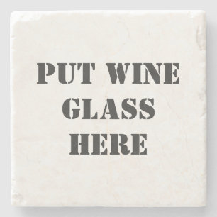 Posavasos De Piedra Cata de Vino Divertida