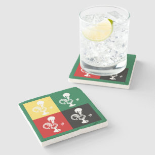 Posavasos De Piedra Catálogo portugués de Barcelos colorido