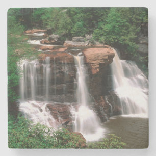 Posavasos De Piedra Cataratas Blackwater, Virginia Occidental, escéni