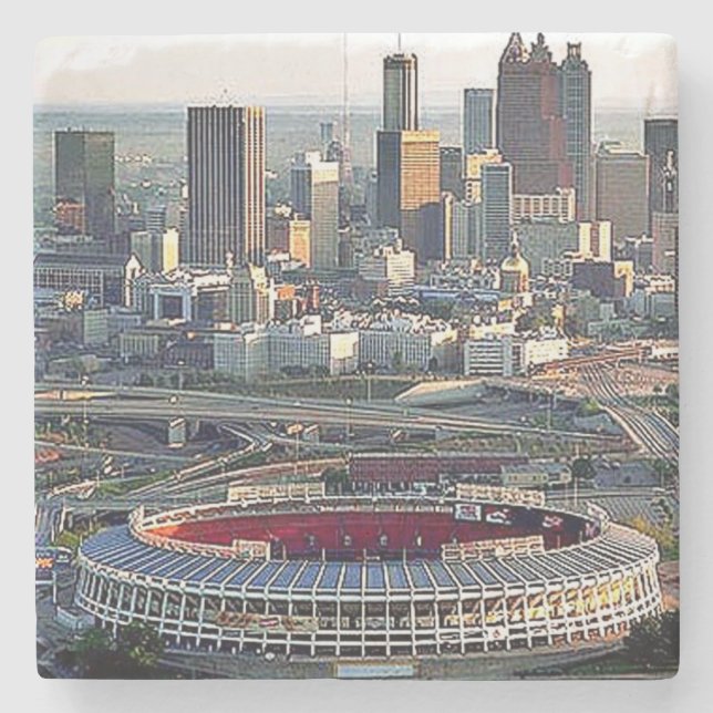 Posavasos De Piedra Catastro de Fullton County Atlanta Georgia (Anverso)