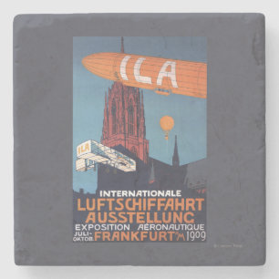 Posavasos De Piedra Catedral roja - 1ra exposición aeronáutica