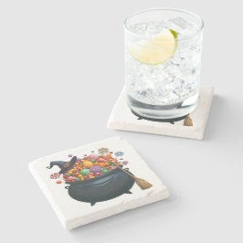 Posavasos De Piedra Cauldrón De Giggle & Gummies