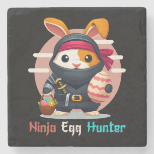 Posavasos De Piedra Cazador de huevos ninja