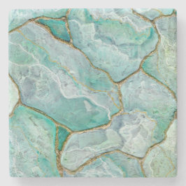Posavasos De Piedra CELADAON Green, Jade, Mint Stone Coaster