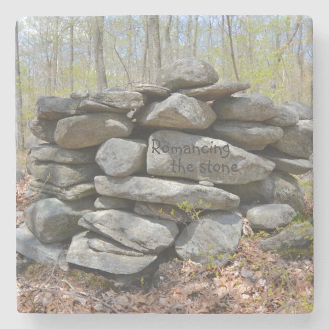 Posavasos De Piedra Celebrando la piedra ceremonial (Anverso)