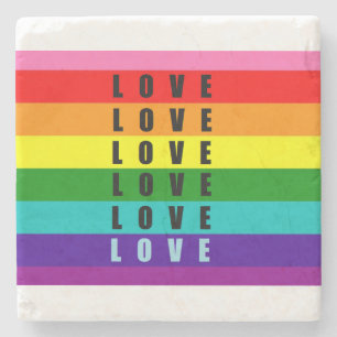Posavasos De Piedra Celebrar el amor, el orgullo y la autenticidad