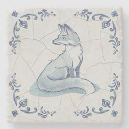 Posavasos De Piedra Cenicero de piedra Delft Fox