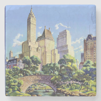 Posavasos De Piedra Central Park en Nueva York