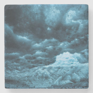 Posavasos De Piedra Cercano al hielo azul, Islandia