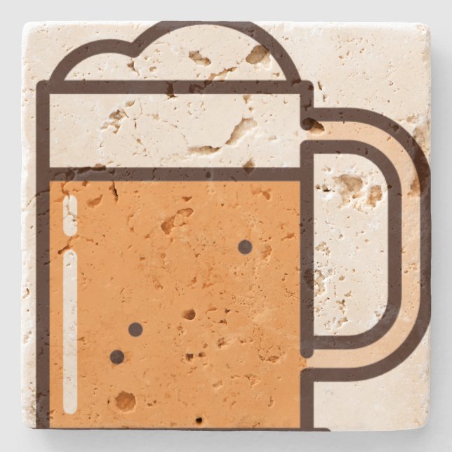 Posavasos De Piedra cerveza (Anverso)