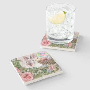 Posavasos De Piedra cesta de huevos