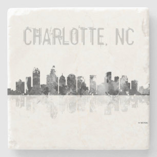 Posavasos De Piedra CHARLOTTE, CAROLINA DEL NORTE - la piedra bebe el