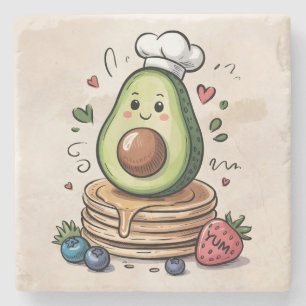 Posavasos De Piedra Chef aguacate