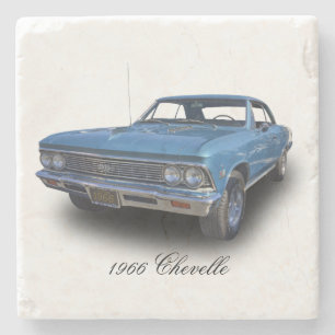 POSAVASOS DE PIEDRA CHEVROLET 1966 CHEVELLE SS