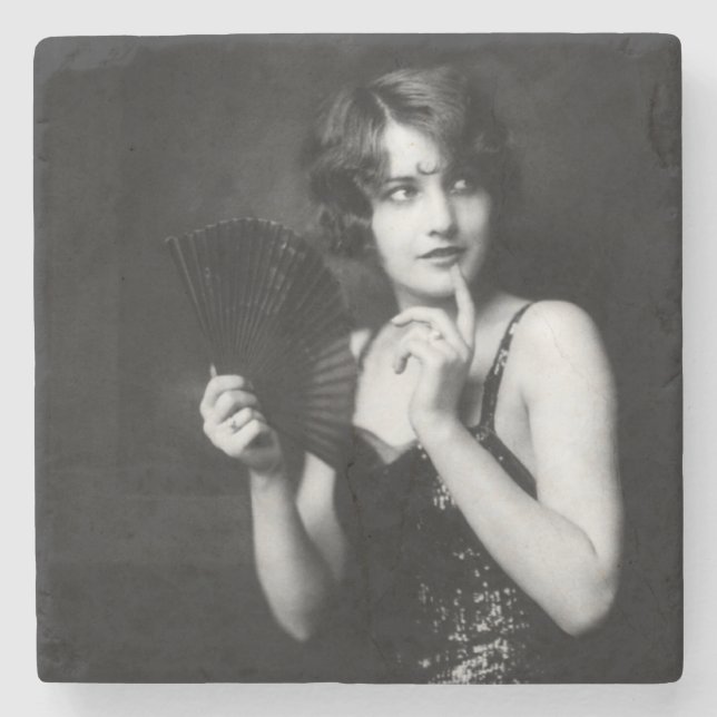 Posavasos De Piedra Chica de las locuras de Ziegfeld (Anverso)