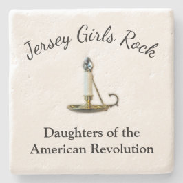 Posavasos De Piedra Chicas de Jersey Rock