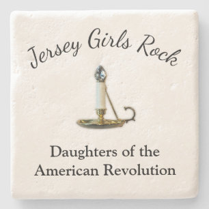 Posavasos De Piedra Chicas de Jersey Rock