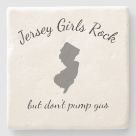 Posavasos De Piedra Chicas de Jersey Stone Coaster