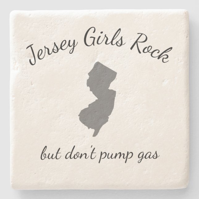 Posavasos De Piedra Chicas de Jersey Stone Coaster (Anverso)