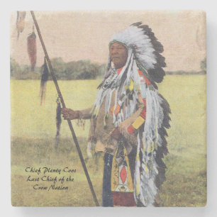 Posavasos De Piedra Chief Plenty Coos