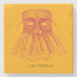Posavasos De Piedra ¡Ciao Venezia!