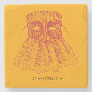 Posavasos De Piedra ¡Ciao Venezia!