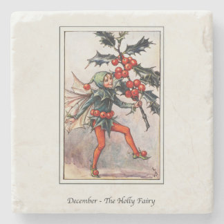 Posavasos De Piedra Cicely Mary Barker Diciembre Fairy