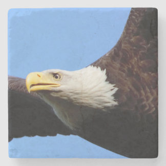 Posavasos De Piedra Cielo azul de águila calva