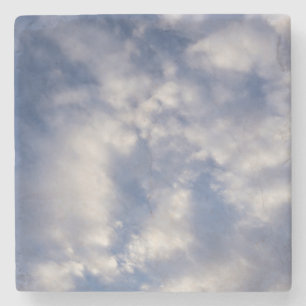 Posavasos De Piedra Cielo Nublado