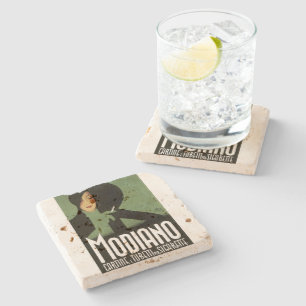 Posavasos De Piedra Cigarrillo de "Modiano" del anuncio del tabaco del