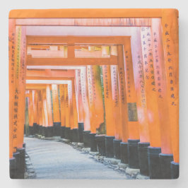 Posavasos De Piedra Cincuenta sombras de naranja - Senbon Torii, Kyoto