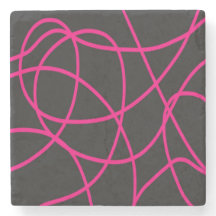 Cinta magenta sobre negro
