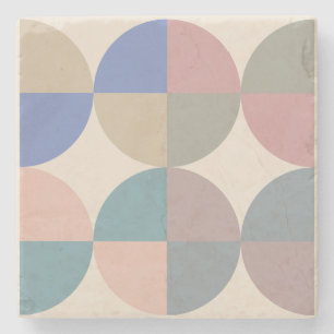 Posavasos De Piedra Círculos