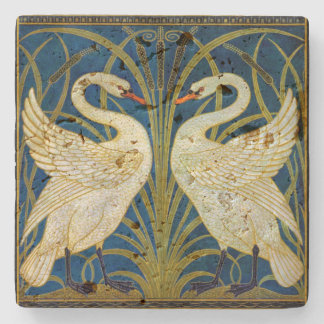 Posavasos De Piedra Cisnes Art Deco