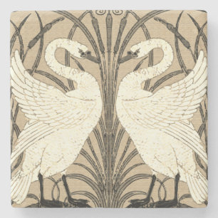 Posavasos De Piedra Cisnes, Cisnes y Leche Blancos, Walter Crane