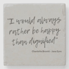 Posavasos De Piedra Cita Jane Eyre I
