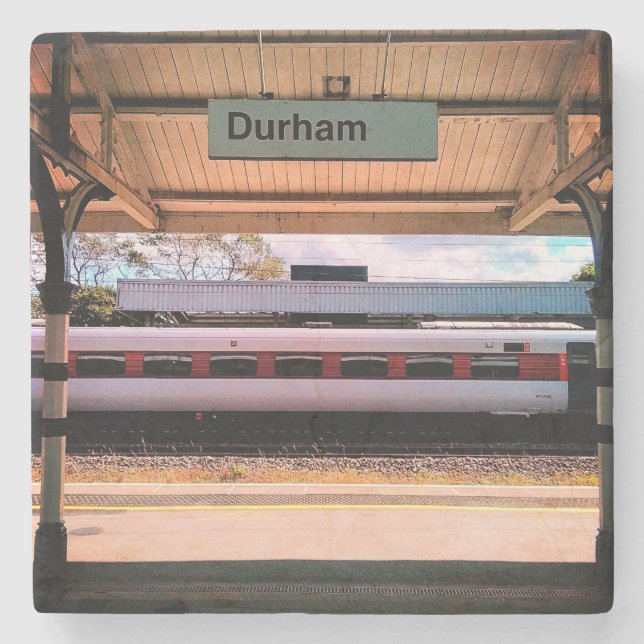 Posavasos De Piedra Ciudad de Durham (Anverso)