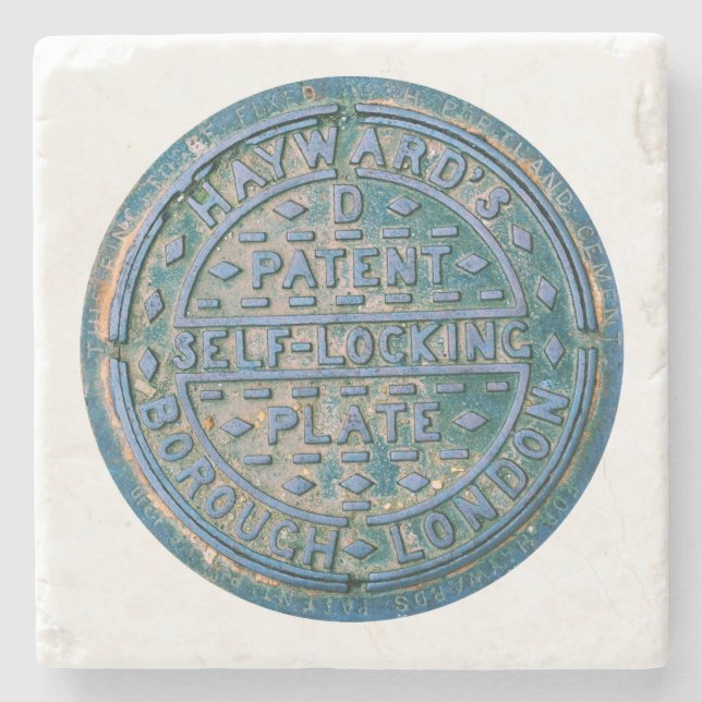 Posavasos De Piedra Ciudad de la cubierta para uso general de Londres (Anverso)