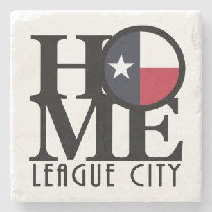 Posavasos De Piedra Ciudad de la liga del hogar