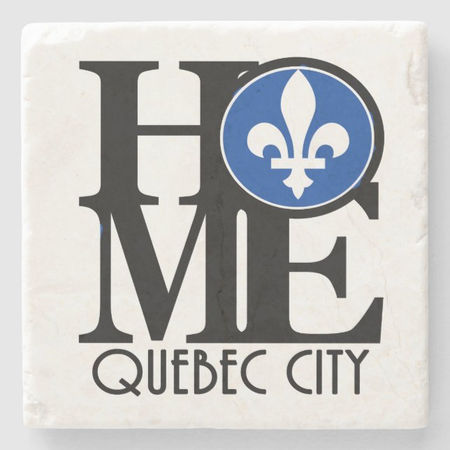 Posavasos De Piedra Ciudad de Quebec (Anverso)