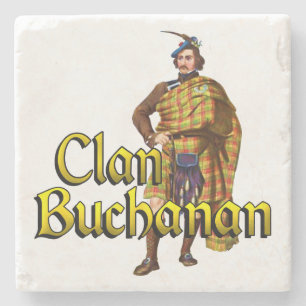 Posavasos De Piedra Clan Buchanan Old Scottish Tavern
