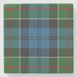 Posavasos De Piedra Clan Colquhoun Tartán