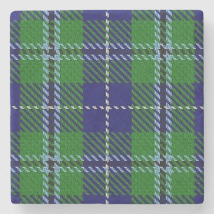 Posavasos De Piedra Clan Douglas Tartan